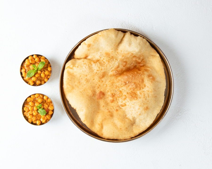 Order Chole Bhature (1) food online from Southern Spice store, Irvine on bringmethat.com