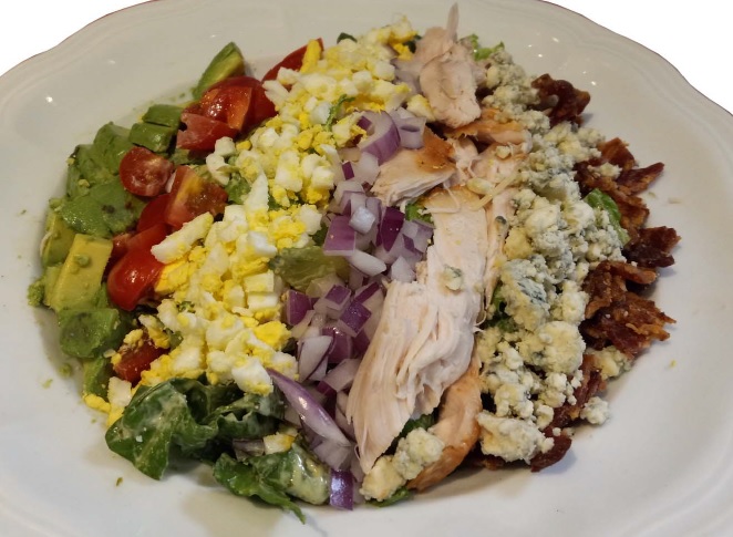 Order Roasted Chicken Cobb food online from Salut Bar Americain store, Saint Paul on bringmethat.com