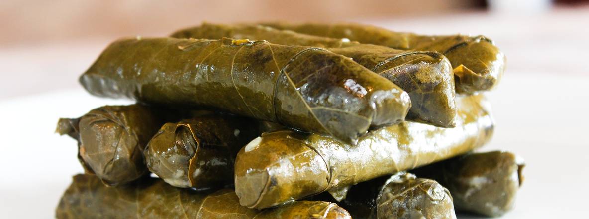 Order Grape Leaves With Meat food online from Sunnin Lebanese Cafe store, Los Angeles on bringmethat.com