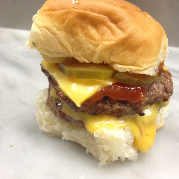 Order Double Cheeseburger (Certified Angus) food online from Lil Burgers store, Nutley on bringmethat.com