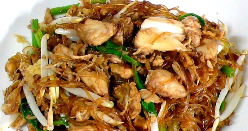 Order Silver Noodle Crab Meat (Pad Woon Sen) food online from Thai Table store, Berkeley on bringmethat.com