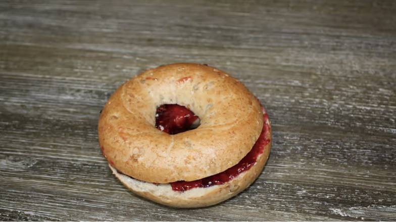 Order Bagel with Jelly food online from Bagel Street Cafe store, Alamo on bringmethat.com