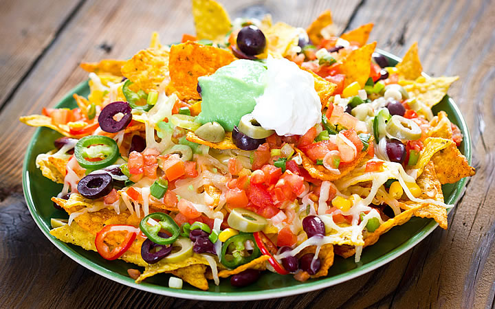 Order Jumbo Nachos food online from Mexican King store, Totowa on bringmethat.com