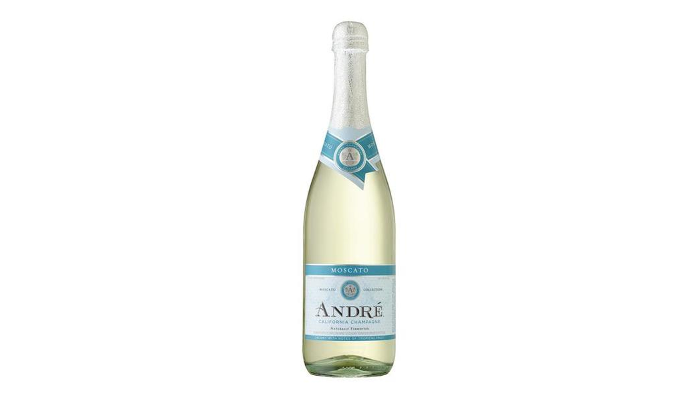 Order Andre Moscato Collection Moscato Sparkling Wine 750mL food online from P & B Liquor & Fine Wine store, Long Beach on bringmethat.com