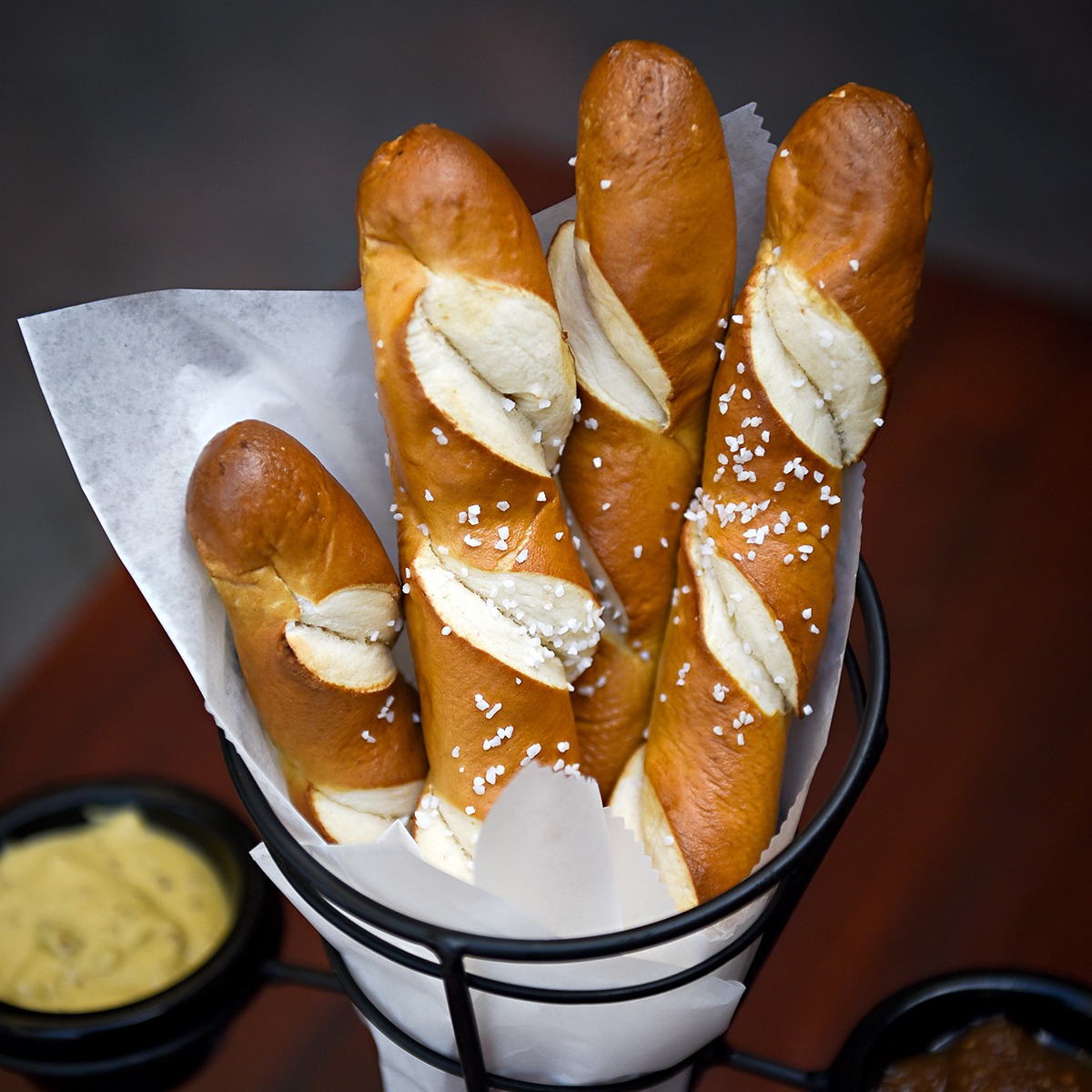 Order Hot Soft Pretzels food online from Bbc Tavern and Grill store, Greenville on bringmethat.com