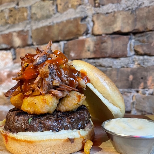 Order Burger Of The Month food online from Chop Shop store, Chicago on bringmethat.com