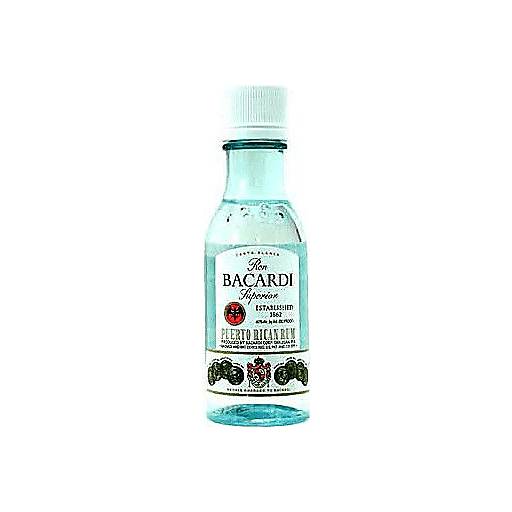 Order Bacardi Superior White Rum (50 ML) 7320 food online from BevMo! store, Riverbank on bringmethat.com