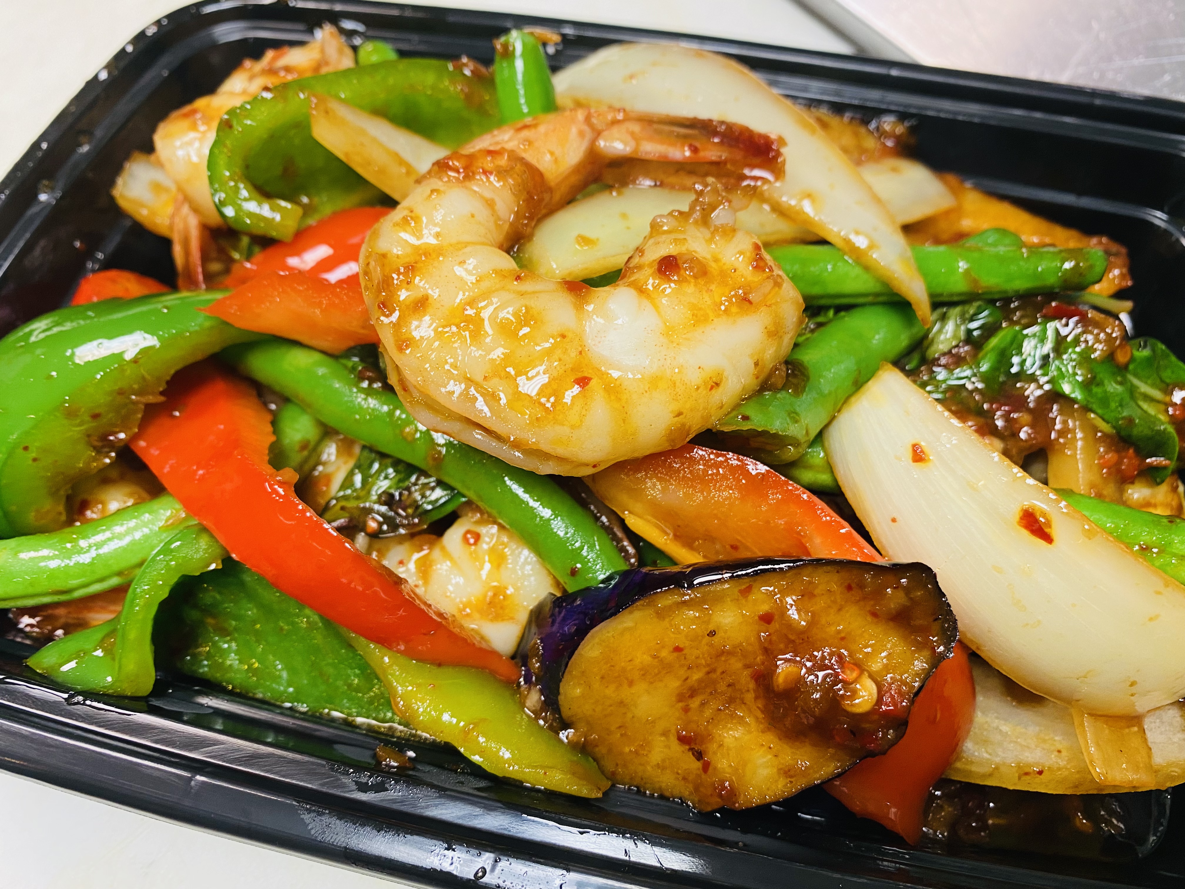 Order (D) Spicy Eggplant food online from Spice Thai Kitchen store, Ipswich on bringmethat.com