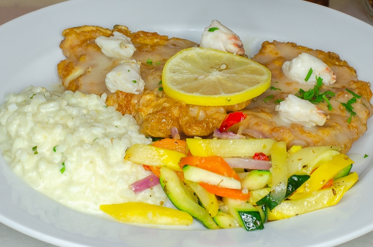 Order CHICKEN FRANCESE food online from Tre Famiglia store, Haddonfield on bringmethat.com