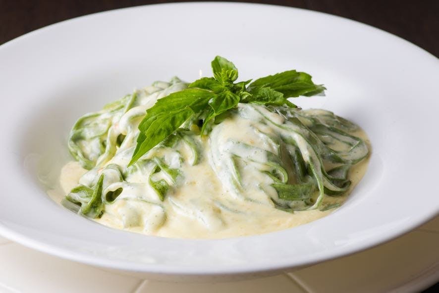 Order Spinach Fettuccine - Risotto & Homemade Pasta food online from Chazz Palminteri Italian Restaurant store, White Plains on bringmethat.com