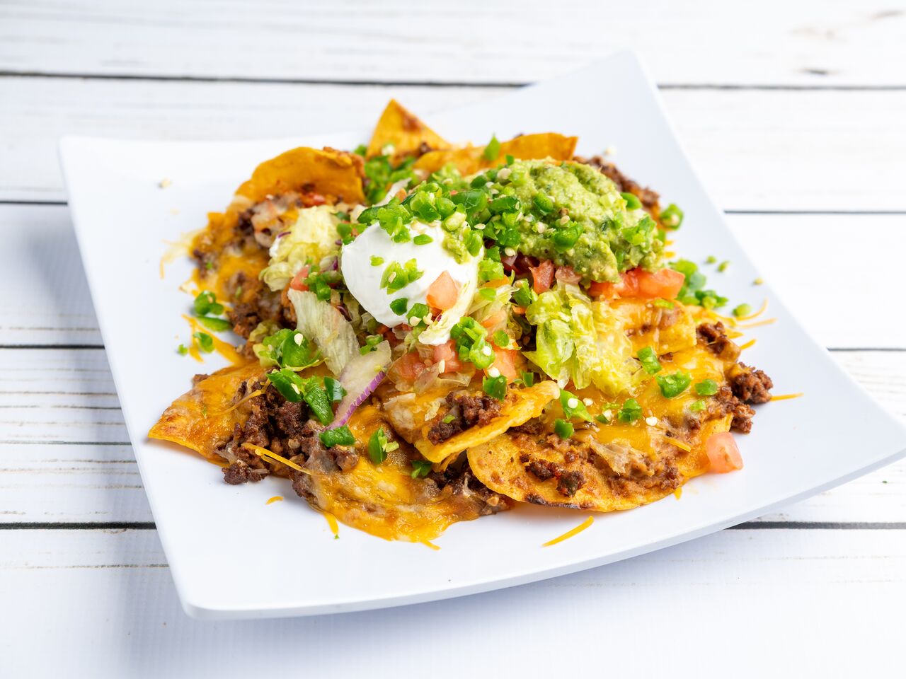 Order Trudy's Stacked Nachos food online from Trudy's store, Austin on bringmethat.com