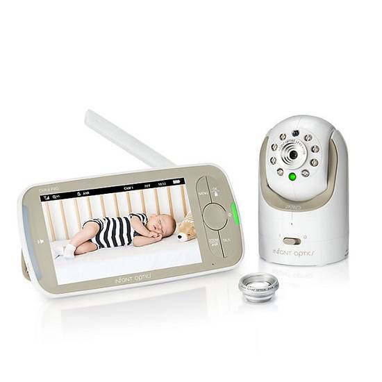 Order Infant Optics DXR-8 PRO 5-Inch Baby Monitor in White/Beige food online from Bed Bath & Beyond store, Coralville on bringmethat.com