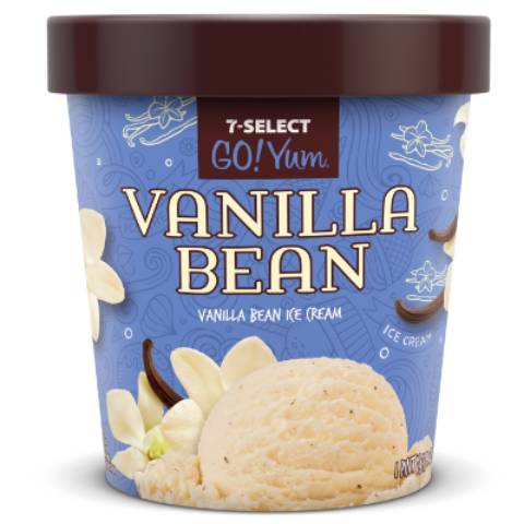 Order 7-Select GoYum Vanilla Bean Pint food online from 7-Eleven store, Corning on bringmethat.com