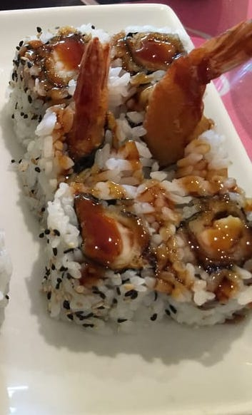 Order Shrimp Tempura Roll food online from Love Sushi store, Gaithersburg on bringmethat.com