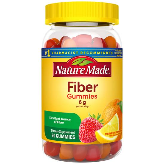 Order Nature Made Fiber Gummies (90 ct) food online from Rite Aid store, Palm Desert on bringmethat.com