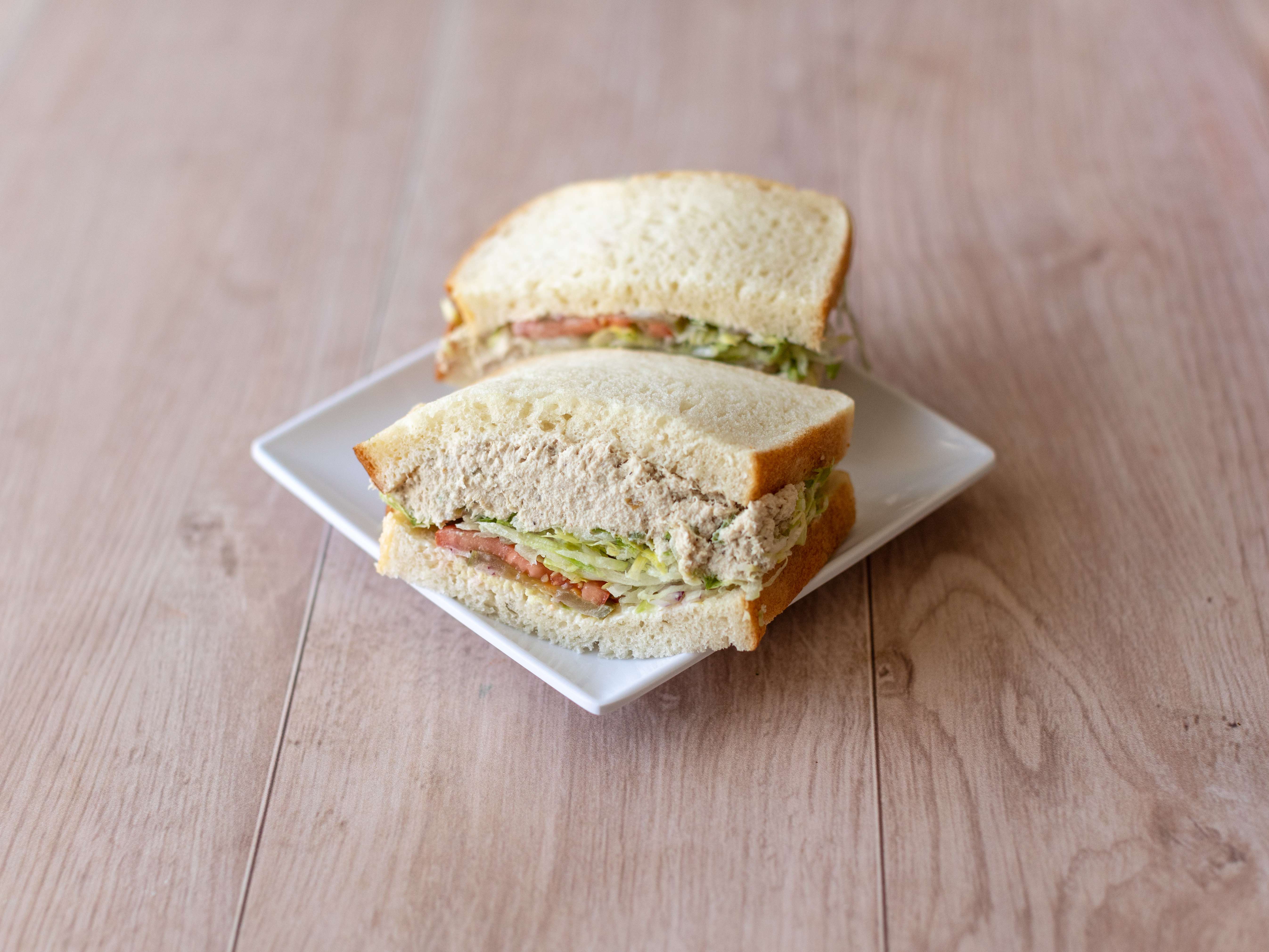 Order 06. Tuna Salad Sandwich food online from Freddie Sandwiches store, San Francisco on bringmethat.com