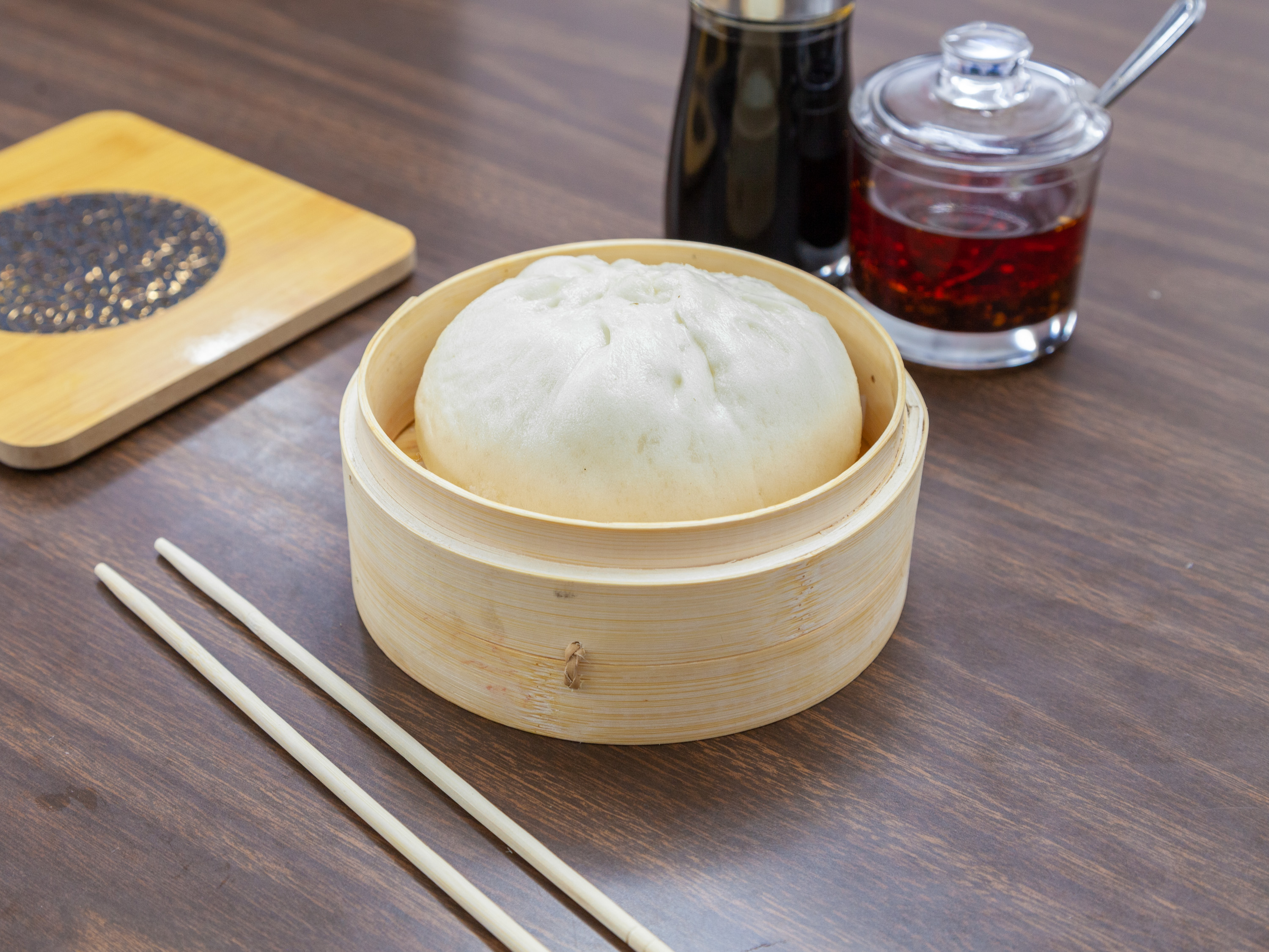 Order Large Chicken Bun food online from House of Dim Sum store, San Francisco on bringmethat.com
