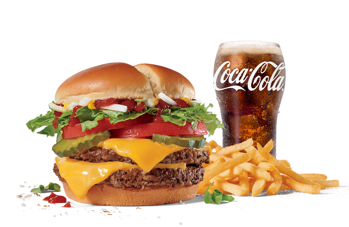 Order Large Double Jack® Combo food online from Jack In The Box store, Victoria on bringmethat.com