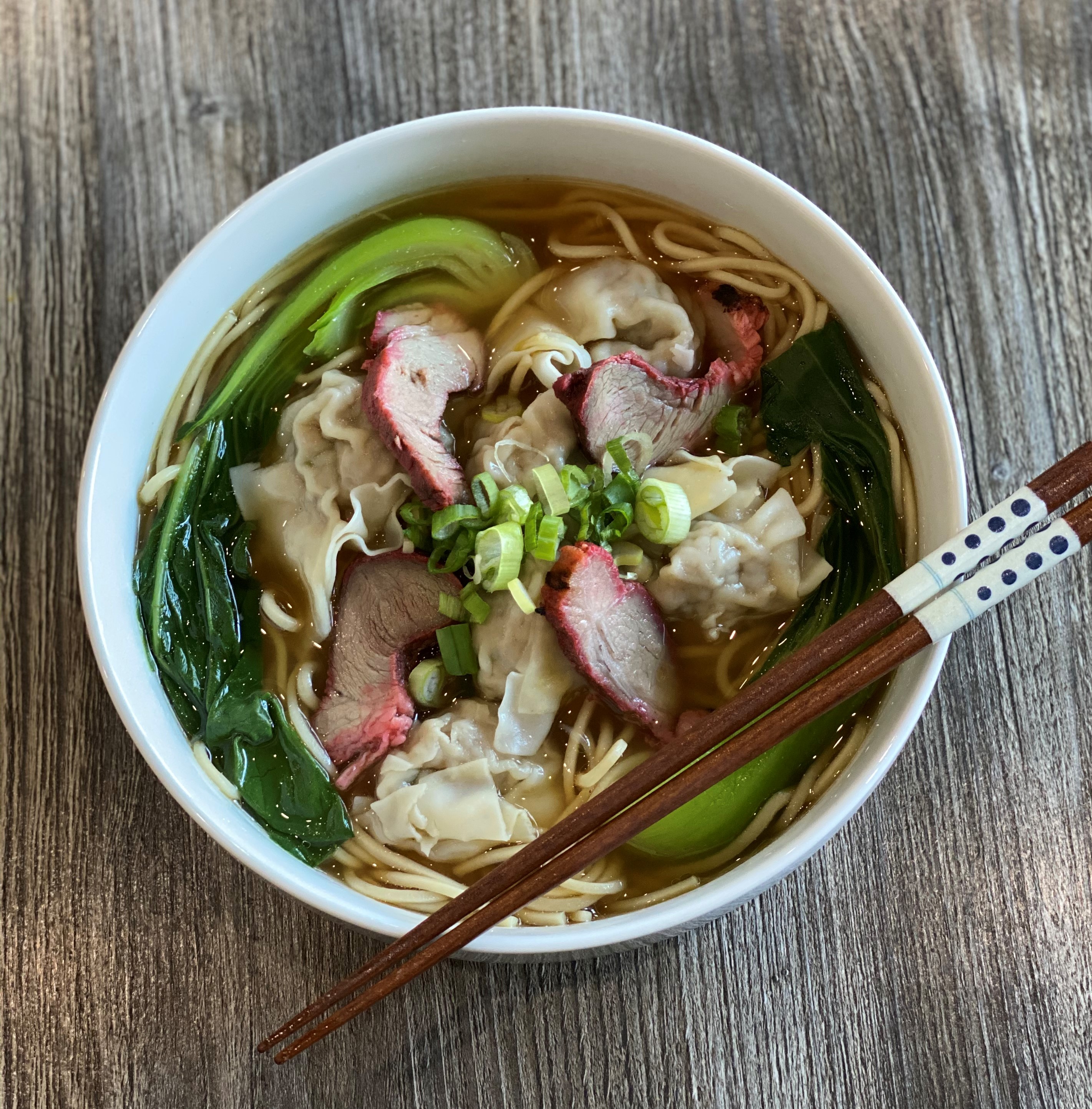 Order Wonton Noodle Soup food online from Zen Modern Asian store, San Diego on bringmethat.com