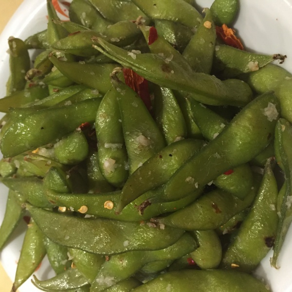 Order Garlic Edamame food online from Dono Sushi Cafe store, Chino on bringmethat.com