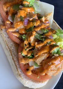 Order Shrimp Po Boy food online from Charlie D's Seafood & Chicken store, Kansas City on bringmethat.com
