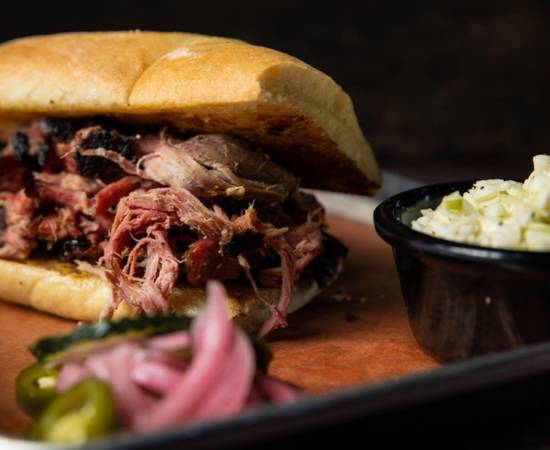 Order Regular Pulled Pork food online from Wagon Wheel Barbecue store, Mountain View on bringmethat.com