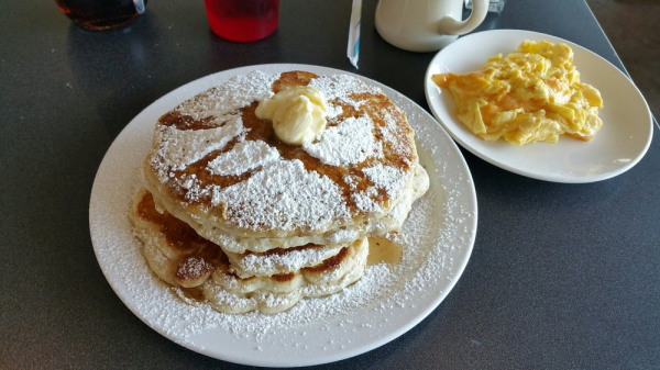 Order Buttermilk Pancakes food online from Atlanta Breakfast Club store, Atlanta on bringmethat.com