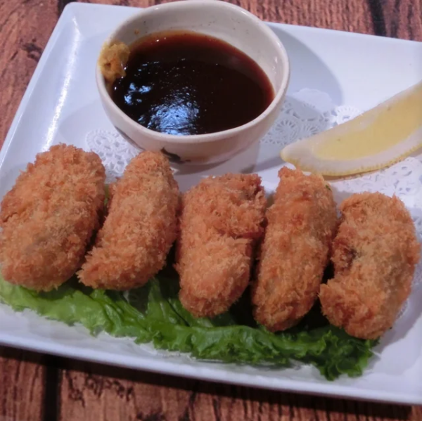 Order Fried Oysters food online from Izakaya Takasei store, Fullerton on bringmethat.com