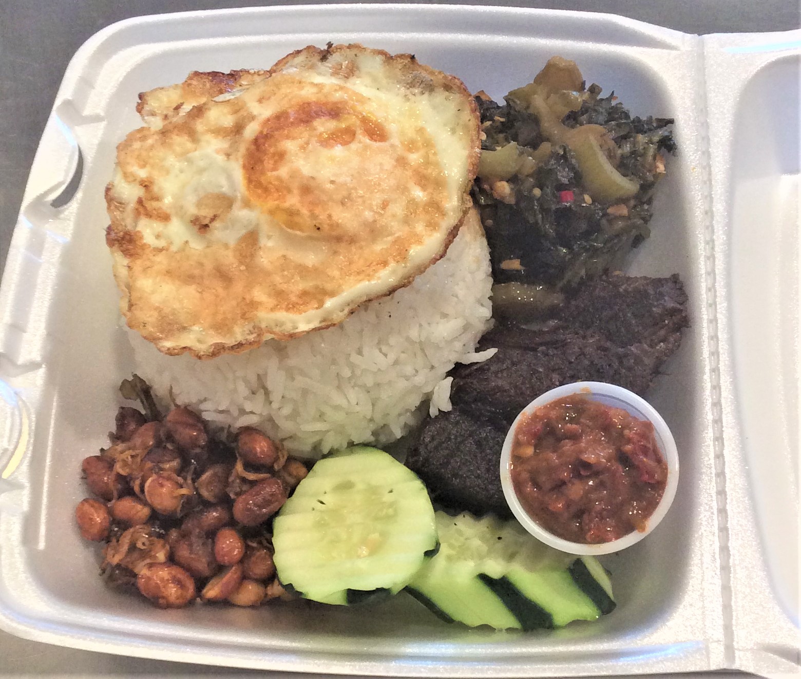 Order Nasi Empal food online from Sunny Express store, South El Monte on bringmethat.com