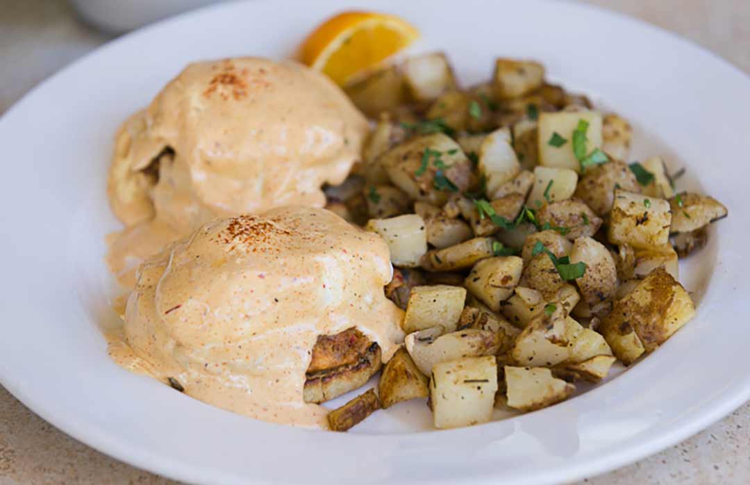 Order New Orleans Benedict food online from Crepevine store, Santa Rosa on bringmethat.com