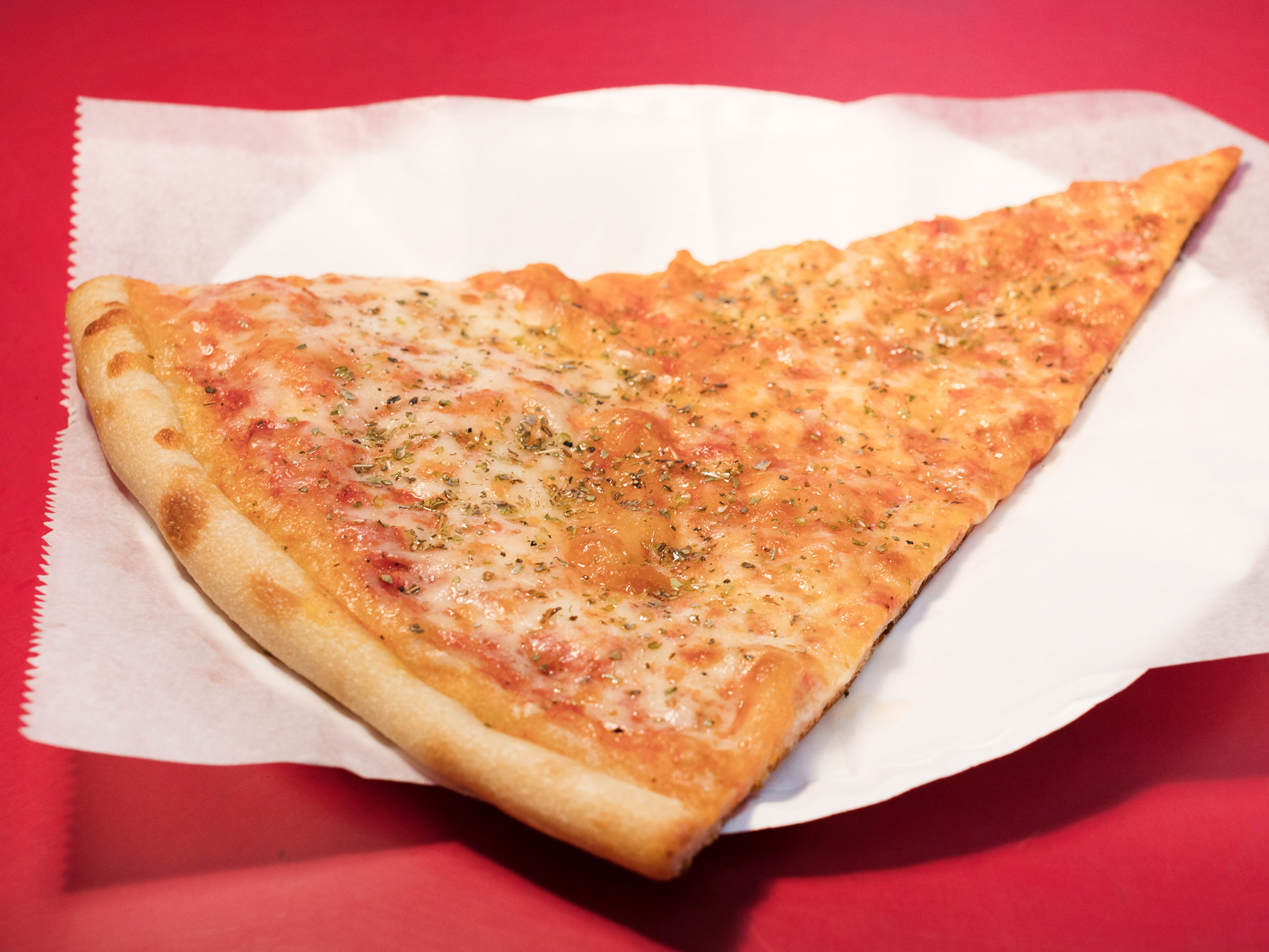 Order Cheese Pizza Slice food online from Crown Fried Chicken & Pizza store, Brooklyn on bringmethat.com