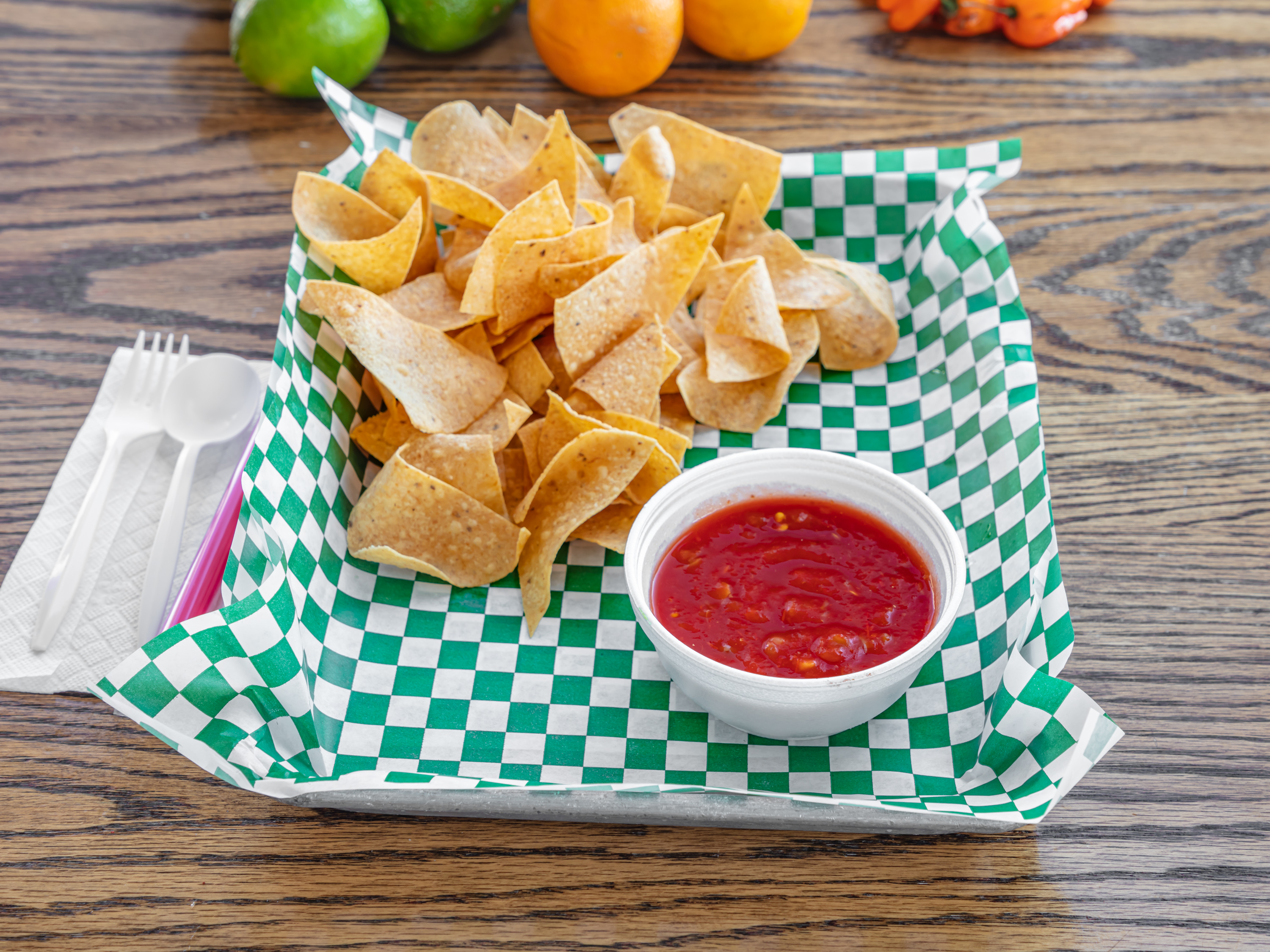 Order Chips and Salsa food online from Greenville Street Tacos store, Dallas on bringmethat.com