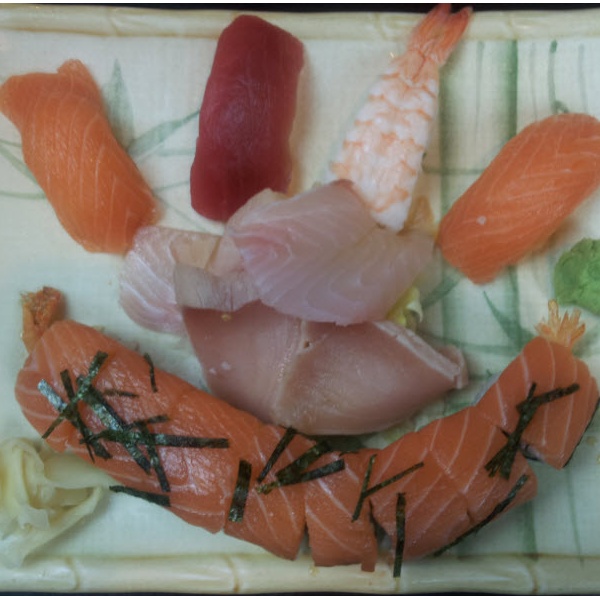 Order M4. Sushi and Sashimi Deluxe food online from 88 Chinese & Sushi Sherman Oaks store, Van Nuys on bringmethat.com