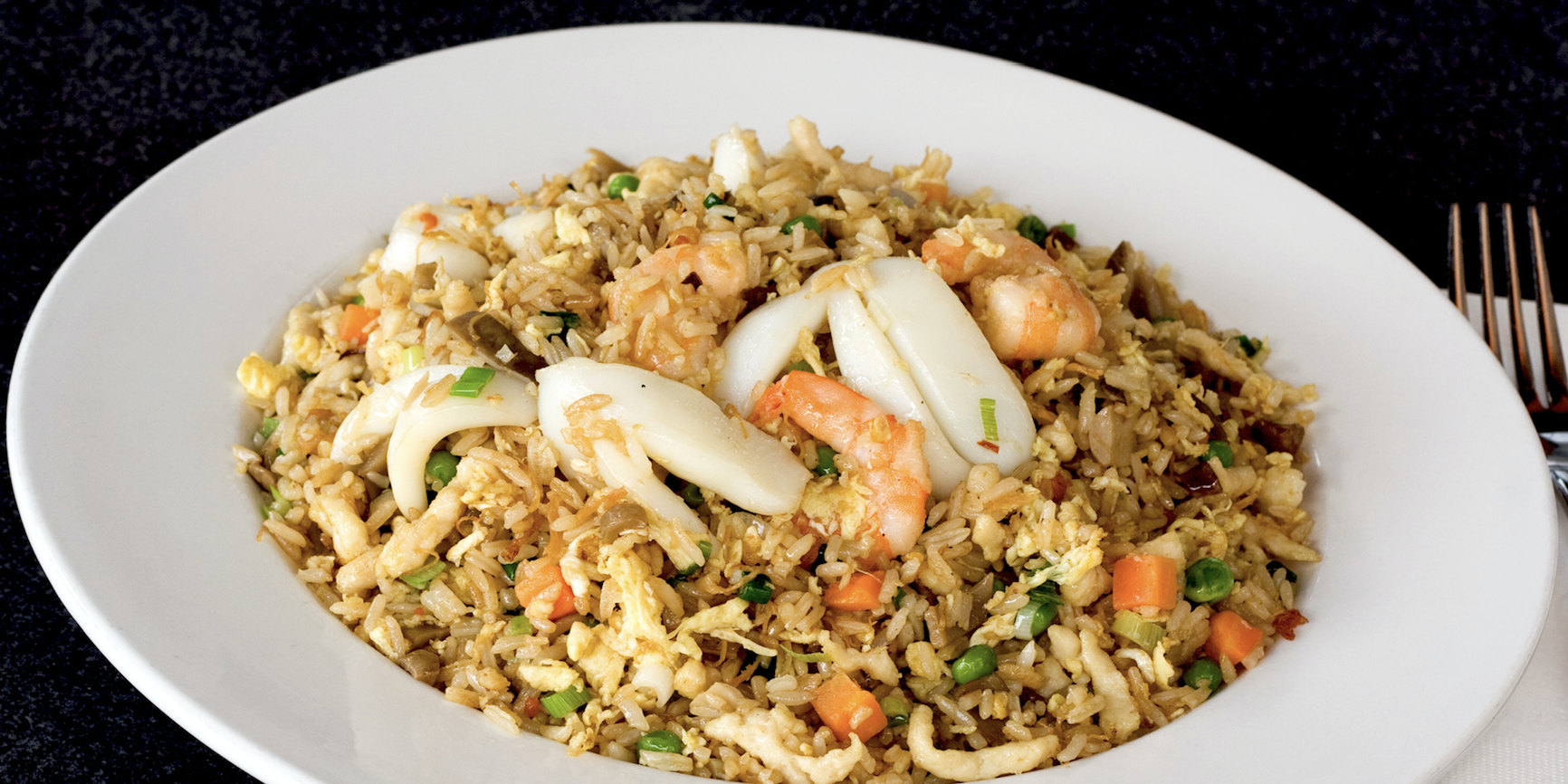 Order X.O. Fried Rice food online from Ginger Cafe store, Gilroy on bringmethat.com