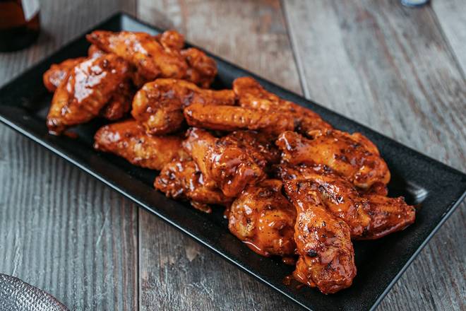 Order Party Pack Mesquite Wood-Grilled Wings food online from Logan Roadhouse 512 store, Tifton on bringmethat.com