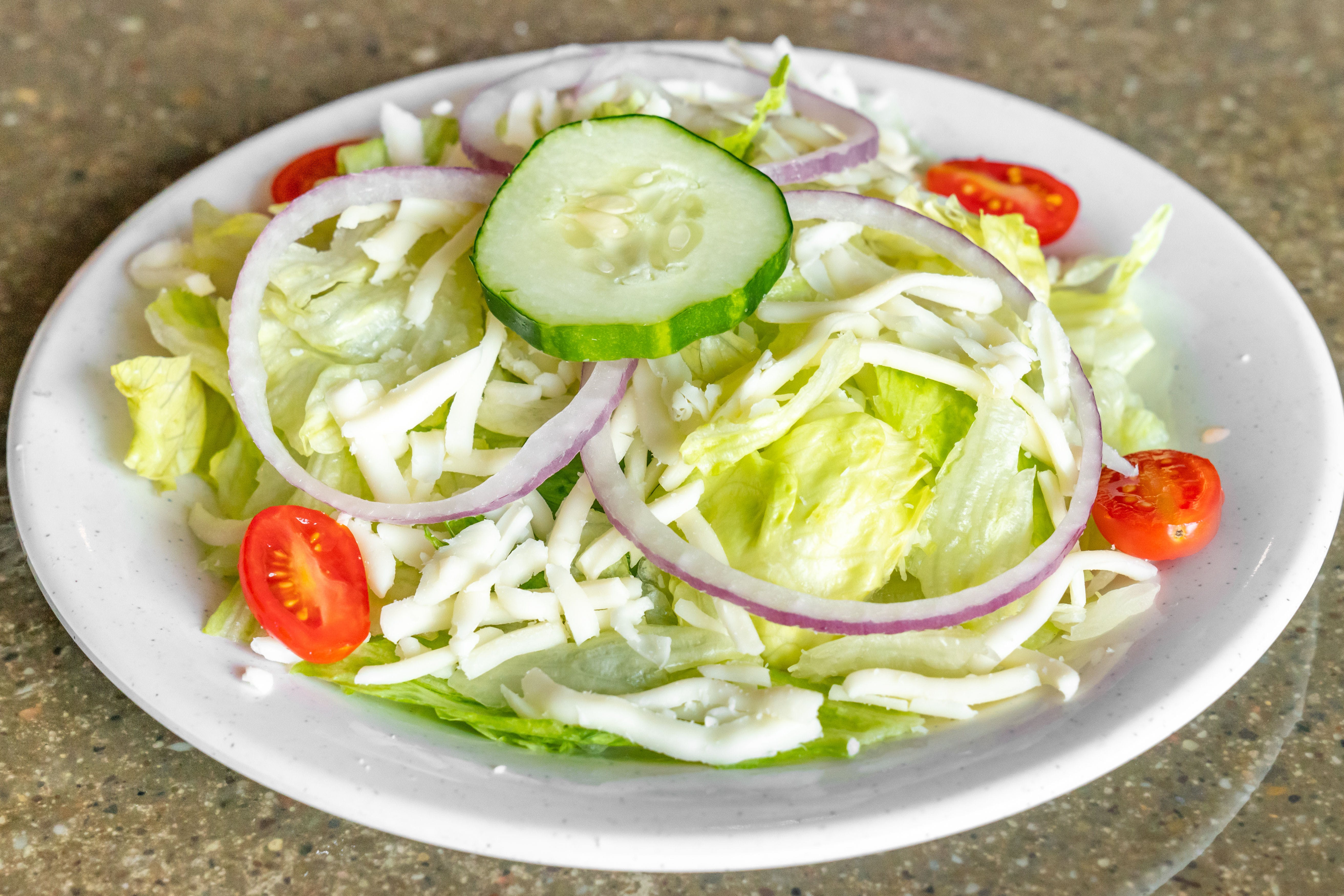 Order Garden Salad - Small food online from Sainato's at Rivergate store, Cleveland on bringmethat.com