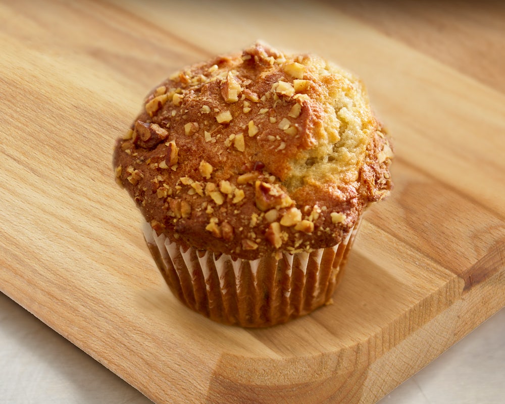 Order Banana Nut Mammoth Muffin® food online from Perkins Restaurant & Bakery store, Rochester on bringmethat.com