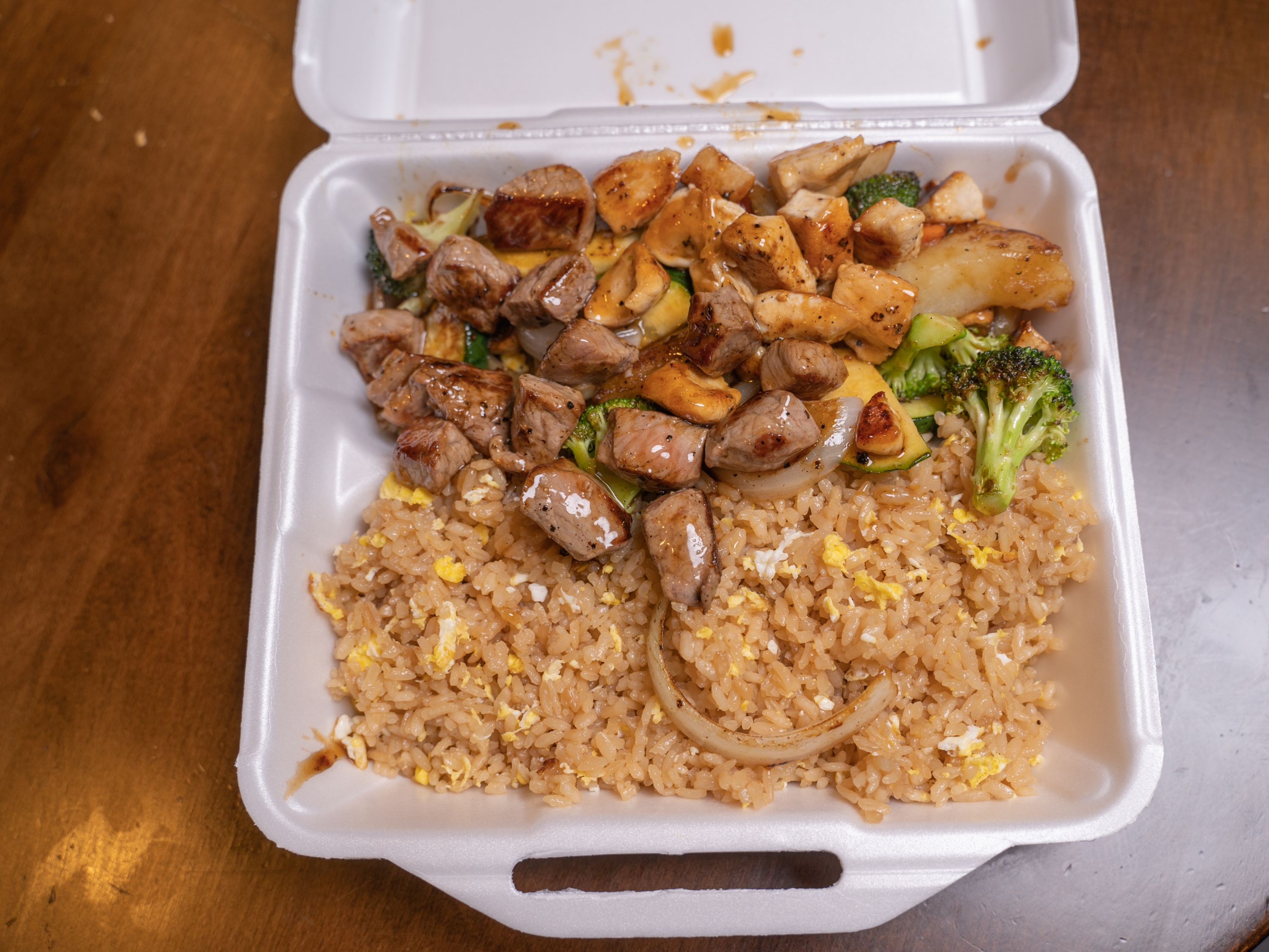 Order H8. Hibachi Chicken and Steak food online from Chop Stick store, Owensboro on bringmethat.com