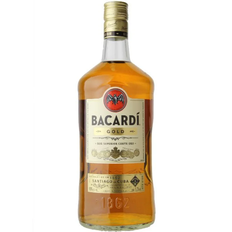 Order Bacardi Gold Rum 1.75 ml. food online from Mirage Wine & Liquor store, Palm Springs on bringmethat.com