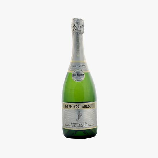 Order Barefoot Bubbly Brut Cuvee food online from Chalet Liquor store, Huntington Beach on bringmethat.com