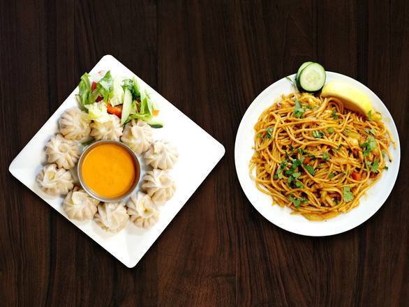 Order Veg Chow Mein food online from Chicago Curry House store, Chicago on bringmethat.com