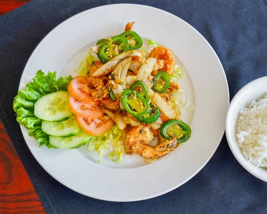 Order Sea Salt Shrimp food online from Lavui Vietnamese Restaurant store, Dallas on bringmethat.com
