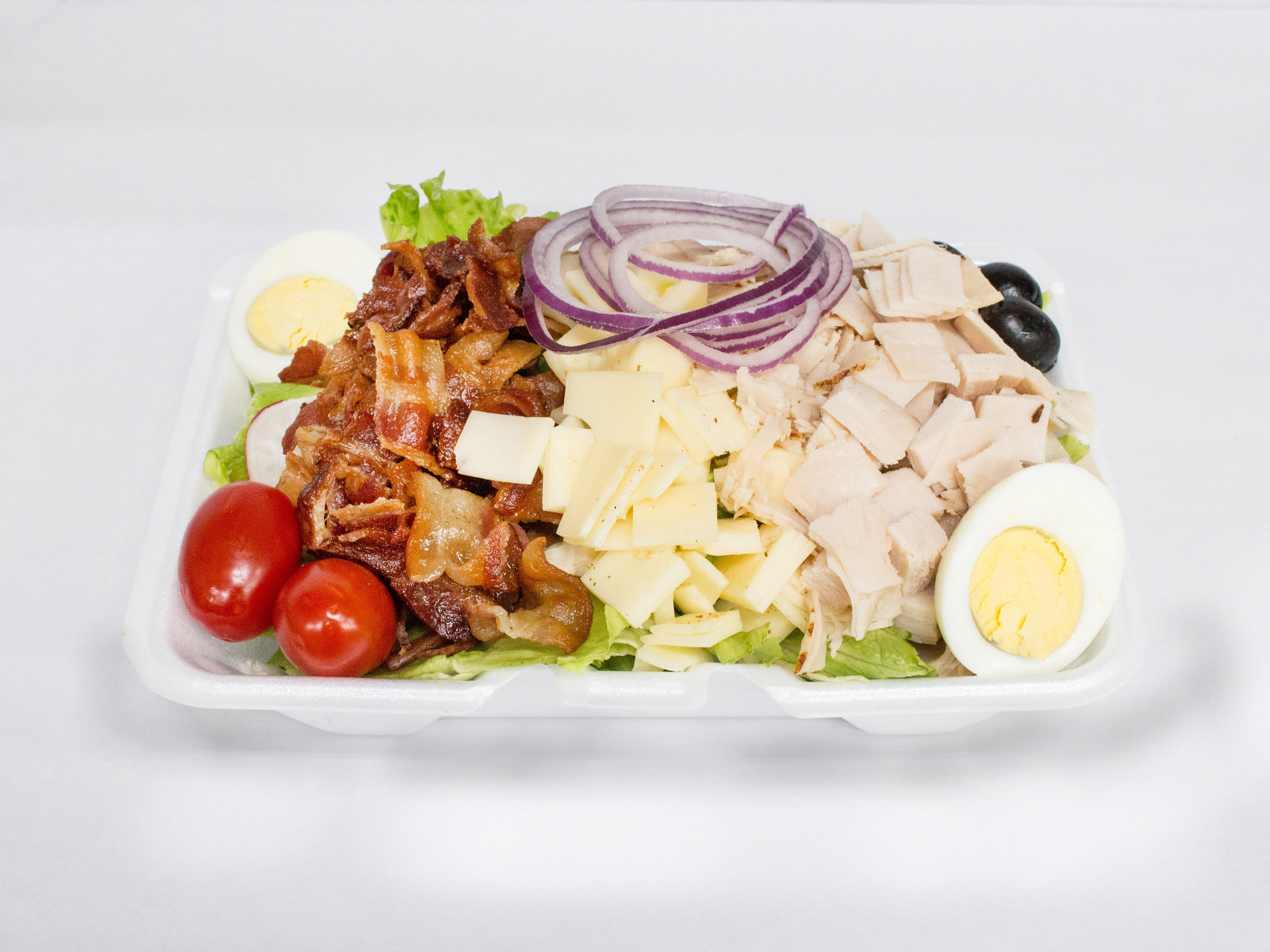 Order Cobb Salad food online from Al Famous Deli store, Royal Oak on bringmethat.com