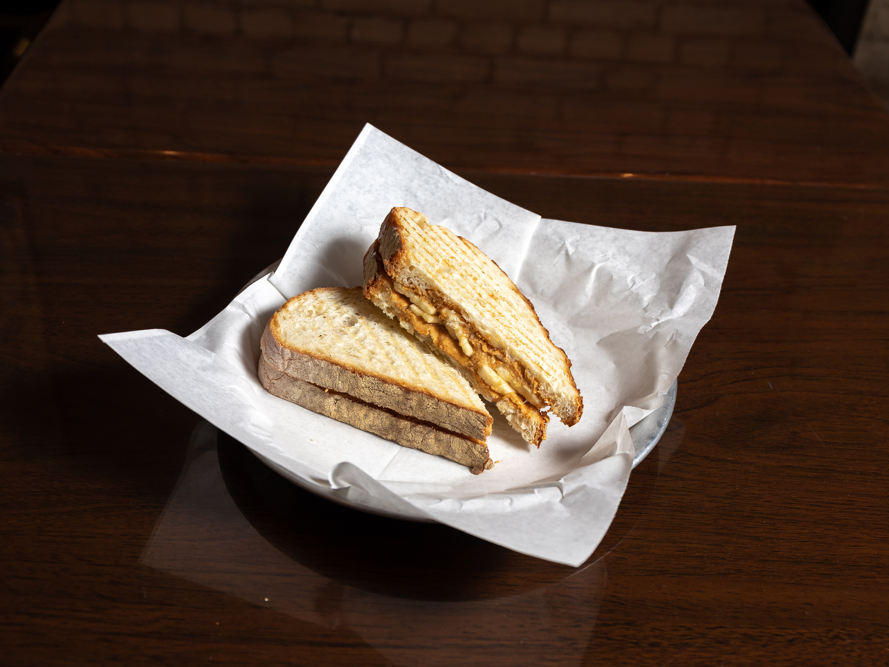 Order The King Sandwich food online from The Peanut Butter Jelly Deli store, West Allis on bringmethat.com
