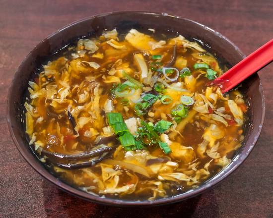 Order Hot and Sour Soup food online from Golden Wok store, San Mateo on bringmethat.com