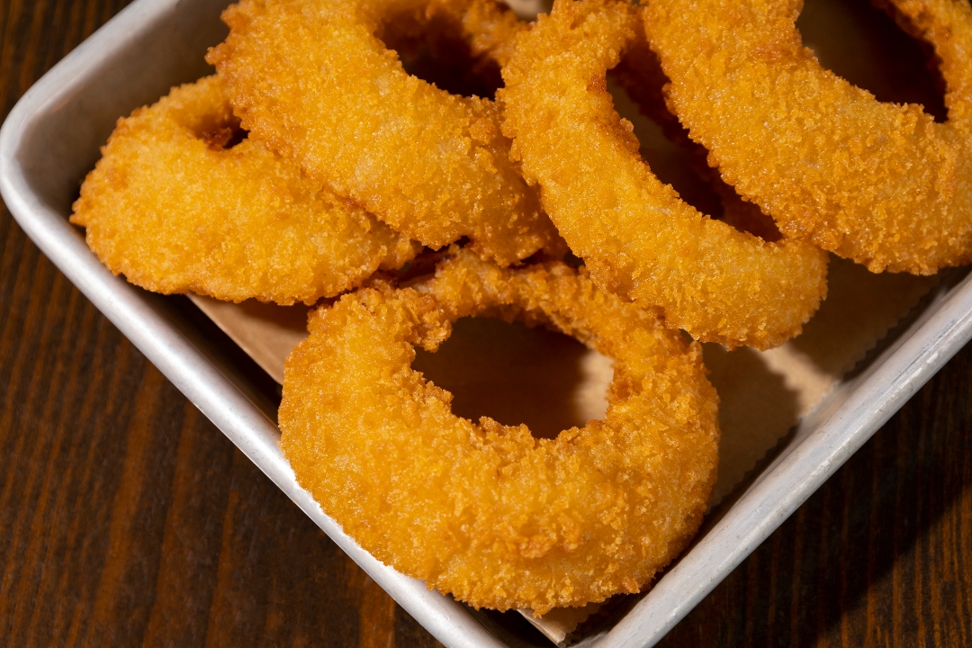 Order Onion Rings food online from Stacked: Food Well Built store, Huntington Beach on bringmethat.com