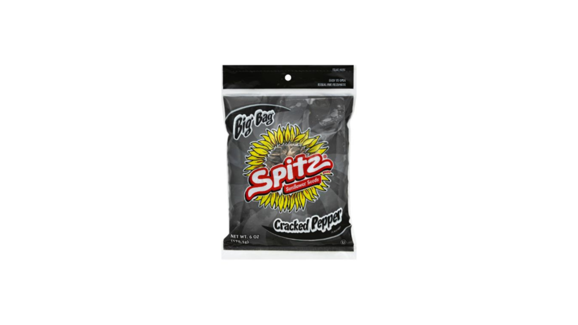 Order Spitz Sunflower Seeds Cracked Pepper 6 oz food online from Rebel store, Antioch on bringmethat.com