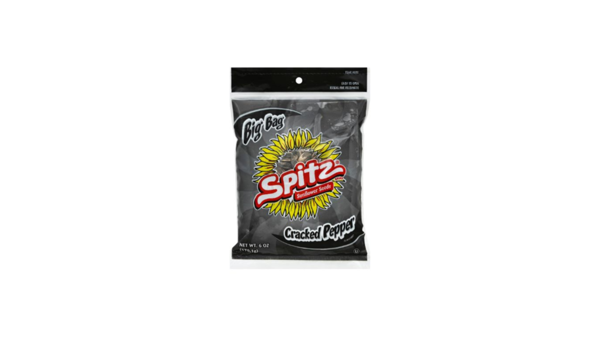 Order Spitz Sunflower Seeds Cracked Pepper 6 oz food online from Tesoro 2go store, Anchorage on bringmethat.com