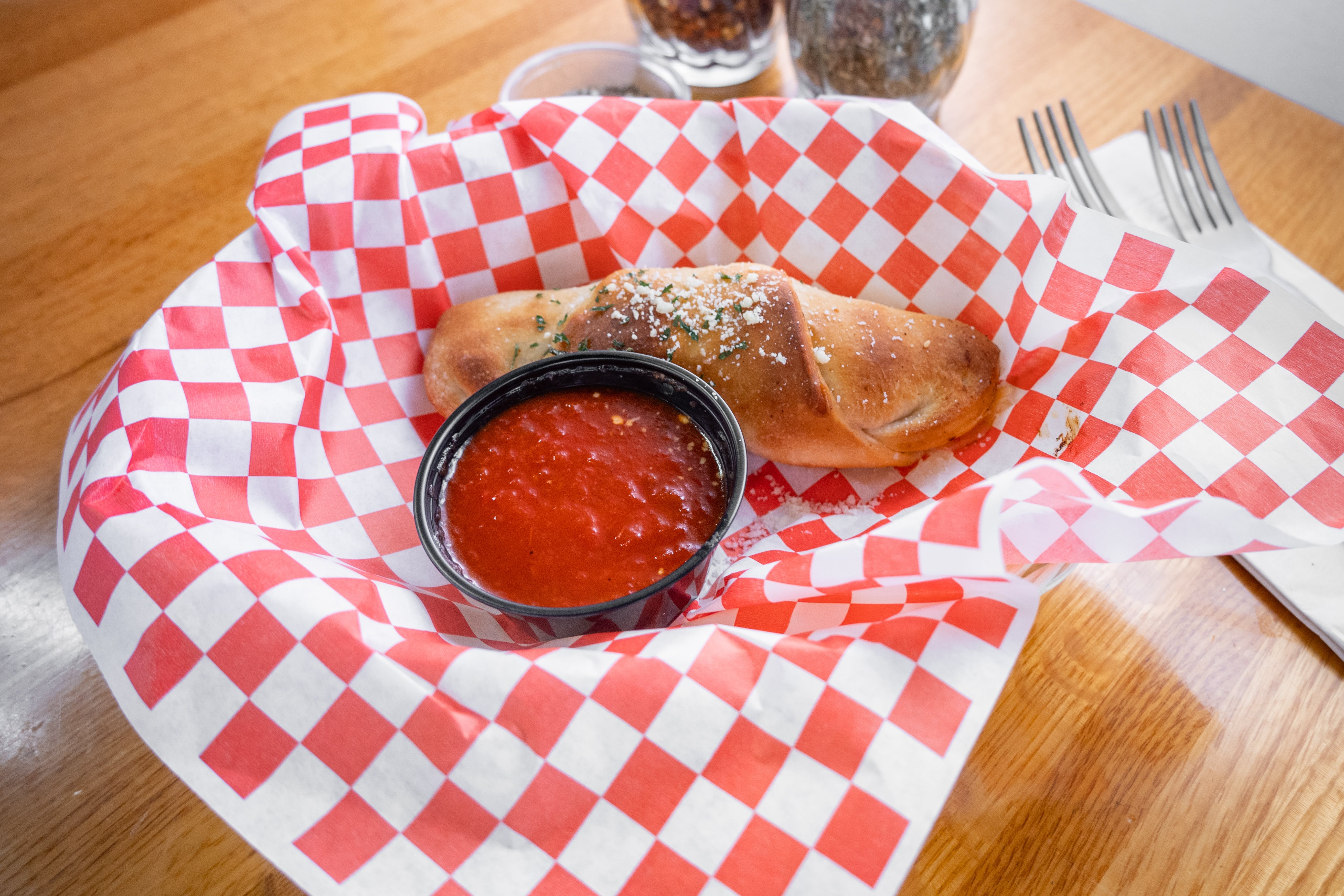 Order Pepperoni Roll - Side food online from Tony's Pizza & Pasta store, Plymouth Meeting on bringmethat.com