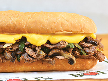 Order Philly Cheesesteak Sub food online from Pizza Bolis store, Manassas on bringmethat.com